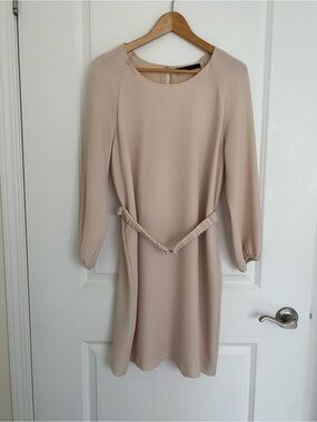 Zara | Long-Sleeve Dress with belt